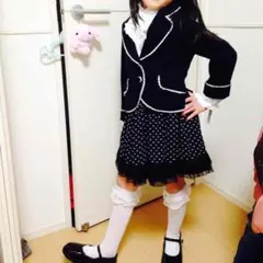 組曲  入学式セットアップ   120から130 ＋ブラウス