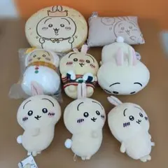タグ付きあり　ちいかわ　うさぎ　クッション　ぬいぐるみ　まとめ売り