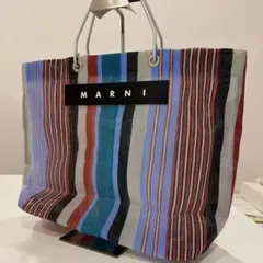 MARNI メッシュトートバッグ 巾着袋付 美品 - メルカリ