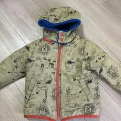 MARKEY'S動物柄ベージュアウター フード付き