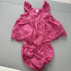 80cm ワンピース　セットアップ12-18Mのサムネイル