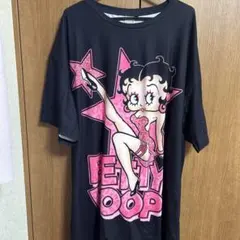 ベティ・ブープ グラフィックTシャツ 3XL ピンク ギャル 小悪魔 韓国