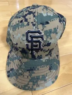 サンフランシスコジャイアンツ　迷彩柄 59FIFTYキャップ　現地購入