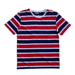 90's USA製 JACLYN SPORT マルチボーダー Tシャツのサムネイル