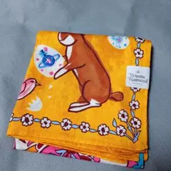 Vivienne Westwood ウサギと鳥のハンカチ