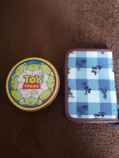 【ディズニー】トイ・ストーリー エイリアン 空き缶&お薬手帳