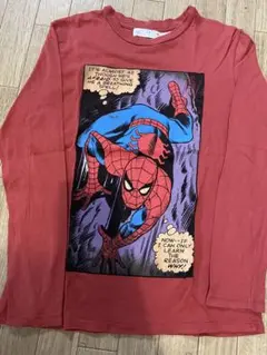 ZARA 長袖　Tシャツ　スパイダーマン　134 130