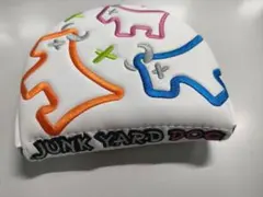 スコッティキャメロン マレットパターカバー ホワイト マジックテープ開封式