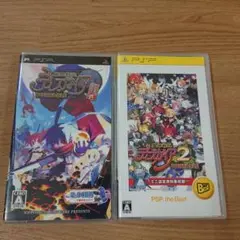 PSPソフト2本セット 魔界戦記ディスガイア ポータブル 1 2