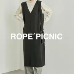 美品 ROPE'PICNIC ニットジャンパースカート　40