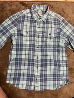 L.L.Bean チェック柄 長袖シャツ　Ｌ