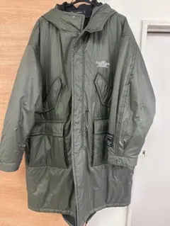 希少★超特大サイズGU × UNDERCOVER コラボパデットコート中綿花柄★