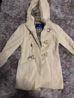 Burberry Blue Label ダッフルコート 38サイズ アイボリー