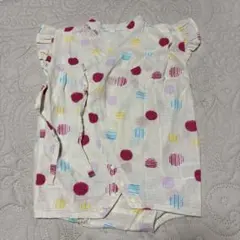 値下げしました！ベビー甚平 浴衣 80cm 女の子
