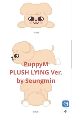 LYING スキズ straykids PLUSH パピーム【新品未開封】特典トレカ ポップアップ スキズ straykids トレカ スンミン ぬいぐるみ アイドル