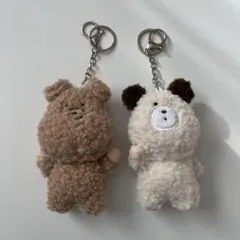 McHugs マックハグズ ぬいぐるみ マスコット キーホルダー 犬 ペア