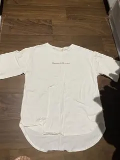 Chulatte バックプリント 半袖Tシャツ ホワイト