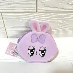 韓国 ダイソー エスターバニー ポーチ パスケース バッグチャーム