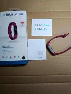 【充電器無し】Fitbit Alta HR ピンク 活動量計