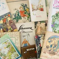 まとめ売り♪　洋書11点　古書　ジャンクジャーナル　クラフト　素材