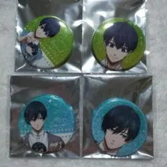 ブルーロック だっこシリーズ キラキラ缶バッジ 潔世一 糸師凛
