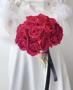 再販　アーティフィシャルフラワー　ローズ　21本　　前撮り　結婚式　ギフト
