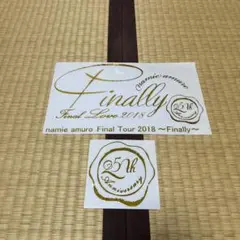安室奈美恵 Finally カッティングシート(ハンドメイド)