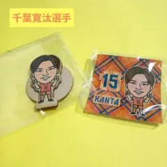 清水エスパルス　千葉寛汰選手　ステッカー　ウッドスタンド　イラスト