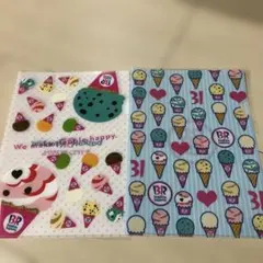 サーティワンオリジナルクリアファイル新品3枚セット