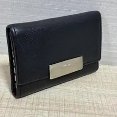 PRADA サフィアーノレザー キーケース ブラックのサムネイル