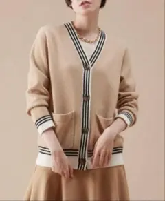 martinique/ラインミディアムカーディガン