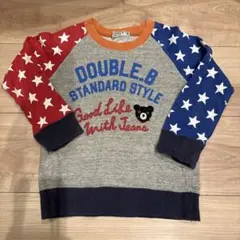 DOUBLE.B トレーナー 100cmのサムネイル