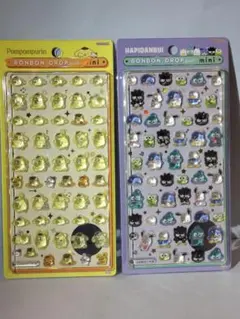 ♡正規品　ボンボンドロップシール　ミニ　はぴだんぶい　ポムポムプリン♡