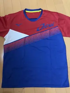 Mizuno 日本代表 スポーツTシャツ 赤青
