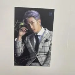 BTS RM タレントカード サイン入り