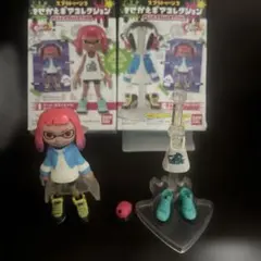 第1弾 スプラトゥーン2 きせかえギアコレクション ネオンピンク フィギュア食玩