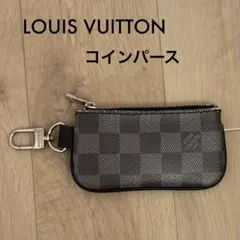 ルイ ヴィトン パース ダミエグラフィットICチップラウンドファスナー 黒 ルイ ヴィトン コインパース ダミエグラフィットICチップラウンド