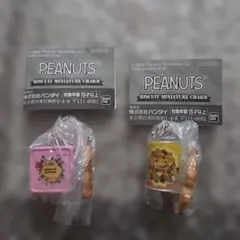 PEANUTS BISCUIT MINIATURE CHARM 2種