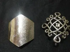 ポニーフック　ヘアアクセサリー　2点　ヘアゴムに