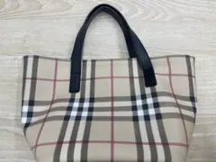 Burberry チェック柄 トートバッグのサムネイル