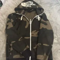 THE NORTH FACE 迷彩柄 フルジップパーカー y2k