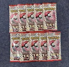 포켓몬 카드 포켓몬 カード151 バラ10パック
