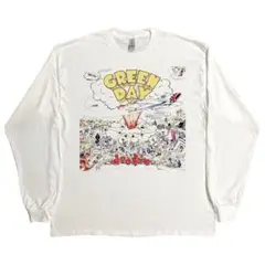 Green Day グリーンデイ DOOKIE『XLサイズ』ロンT ホワイト
