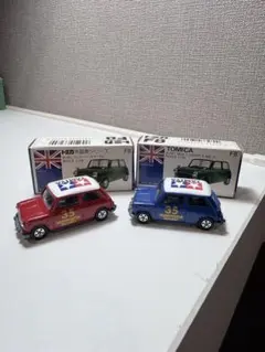 トミカ F8 BLMC ミニクーパーS Mk-III 2台セット タミヤ - メルカリ