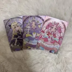 名探偵プリキュア キラキラカードグミ カード3点セット