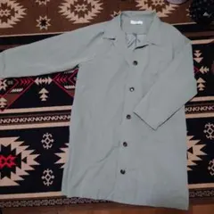 Samansa Mos2 グリーン トレンチコート