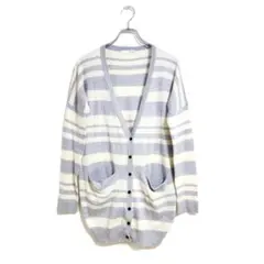 moussy カーディガン グレー F ボーダー ニット カジュアルのサムネイル