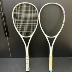 YONEX VOLTRAGE 7S STEER ヨネックス軟式ラケット２本セット