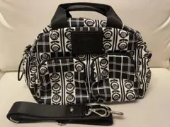 【美品】ANNASUI ボストンバッグ ジャーニー 2WAY ブラック