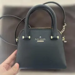 kate spade ブラック 2wayバッグ